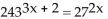 Solve the equation. -2  
