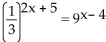 Solve the equation. - 