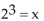Change the exponential expression to an equivalent expression involving a logarithm. -