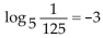 Change the logarithmic expression to an equivalent expression involving an exponent. -