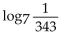 Find the exact value of the logarithmic expression. - 