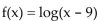 Find the domain of the function. - 
