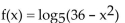 Find the domain of the function. - 