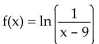Find the domain of the function. - 