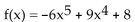 <strong>State whether the function is a polynomial function or not. If it is, give its degree. If it is not, tell why not. </strong> A)Yes; degree 5 B)Yes; degree 9 C)Yes; degree 10 D)No; the last term has no variable