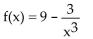 <strong>State whether the function is a polynomial function or not. If it is, give its degree. If it is not, tell why not. </strong> A)No; x is raised to the negative 3 power B)Yes; degree 3 C)Yes; degree -3 D)Yes; degree
