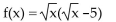 <strong>State whether the function is a polynomial function or not. If it is, give its degree. If it is not, tell why not. </strong> A)No; x is raised to non-integer power B)Yes; degree 1 C)Yes; degree 2 D)No; it is a product