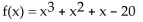 <strong>Form a polynomial whose zeros and degree are given. Use a leading coefficient of 1. Zeros: 0, - 5, 4; degree 3</strong> A) B) C) D)