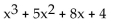 <strong>Form a polynomial whose zeros and degree are given. Use a leading coefficient of 1. Zeros: -2, multiplicity 2; -1, multiplicity 1; degree 3</strong> A) B) C) D)