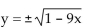 <strong>Determine whether the equation defines y as a function of x. </strong> A)function B)not a function