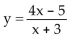 <strong>Determine whether the equation defines y as a function of x. </strong> A)function B)not a function