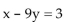 <strong>Determine whether the equation defines y as a function of x. </strong> A)function B)not a function