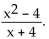 <strong>Find the value for the function. Find f(x + 1)when f(x)= </strong> A) B) C) D)