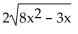 <strong>Find the value for the function. Find f(2x)when f(x)= .</strong> A) B) C) D)