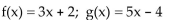 <strong>For the given functions f and g, find the requested function and state its domain. Find </strong> A) B) C) D)