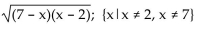 <strong>For the given functions f and g, find the requested function and state its domain. f(x)= Find f ∙ g.</strong> A)(f ∙ g)(x)= B)(f ∙ g)(x)= C)(f ∙ g)(x)= D)(f ∙ g)(x)=