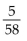 <strong>Solve the problem. Find -5)when f(x)= 2x - 5 and g(x)= </strong> A) B) C)1 D)0