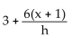 <strong>Find and simplify the difference quotient of f, for the function. f(x)= 3x + 1</strong> A)3 B) C) D)0