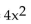 <strong>Find and simplify the difference quotient of f, for the function. f(x)= </strong> A)4(2x+h) B) C) D)4