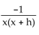 <strong>Find and simplify the difference quotient of f, for the function. </strong> A) B) C) D)0