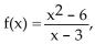 Answer the question about the given function. -Given the function is the point on the graph of f?