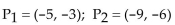 <strong>Find the distance d( between the points </strong> A)5 B)25 C)6 D)10