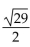 <strong>Solve the problem. Find the area of the right triangle ABC with A = (-2, 7), B = (7, -1), C = (3, 9).</strong> A)29 square units B)58 square units C) square units D) square units
