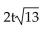 <strong>Solve the problem. A motorcycle and a car leave an intersection at the same time. The motorcycle heads north at an averagespeed of 20 miles per hour, while the car heads east at an average speed of 48 miles per hour. Find anexpression for their distance apart in miles at the end of t hours.</strong> A)52t miles B) miles C) miles D) miles