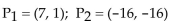 <strong>Find the midpoint of the line segment joining the points P1 and P2. </strong> A) B) C)-9, -15 D)9, 15