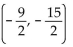 <strong>Find the midpoint of the line segment joining the points P1 and P2. </strong> A) B) C)-9, -15 D)9, 15