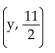 <strong>Find the midpoint of the line segment joining the points P1 and P2. </strong> A) B)y, 11 C) D)