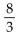 <strong>Solve the problem. The medians of a triangle intersect at a point. The distance from the vertex to the point is exactlytwo-thirds of the distance from the vertex to the midpoint of the opposite side. Find the exact distance ofthat point from the vertex A(3, 4)of a triangle, given that the other two vertices are at (0, 0)and (8, 0).</strong> A) B) C)2 D)