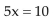 <strong>Solve the equation. </strong> A)2 B) C) D)