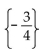 <strong>Solve the equation. </strong> A) B) C) D)