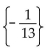 <strong>Solve the equation. 9x - (4x - 1)= 2</strong> A) B) C) D)