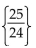 <strong>Solve the equation. 6(4x - 1)= 24</strong> A) B) C) D)