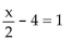 <strong>Solve the equation. </strong> A){10} B){-10} C){6} D){-6}