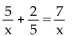 <strong>Solve the equation. </strong> A){5} B){-5} C){2} D){-2}