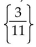 <strong>Solve the equation. x(1 + 3x)= (3x - 1)(x - 3)</strong> A) B) C) D)