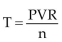 <strong>Solve the formula for the indicated variable. PV = nRT for T</strong> A) B) C) D)