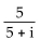 Write the expression in the standard form a + bi. - 