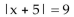 Solve the equation. - 