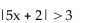 Solve the inequality. Express your answer using interval notation. -|