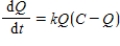 A biologist has determined that the maximum number of fruit flies that can be sustained in a carefully controlled environment (with a limited supply of space and food) is 500. Suppose that the rate at which the population of the colony increases obeys the rule where C is the carrying capacity (500) and Q denotes the number of fruit flies in the colony at any time t. If the initial population of fruit flies in the experiment is 20 and it grows to 35 after 20 days, determine the population of the colony of fruit flies on the 50th day. Round the answer to the nearest integer. __________ flies