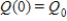 Consider the differential equation with the side condition . The solution Q(t) describes restricted growth and has a graph known as the Gompertz curve. Using separation of variables, solve this differential equation.