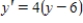 Find the general solution of the first-order differential equation by separating variables. 