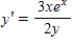 Find the general solution of the first-order differential equation by separating variables. 