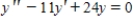 <strong>Choose a solution of the differential equation. </strong> A) B) C) D) 