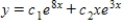 <strong>Choose a solution of the differential equation. </strong> A) B) C) D) 