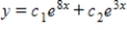 <strong>Choose a solution of the differential equation. </strong> A) B) C) D) 
